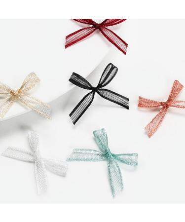 VONNST Nail Art Charms 10x Bow Nails Art Green Organza Bowknot Nails Art Decorations Supplies for Women Girls - Buy Online on GoSupps.com