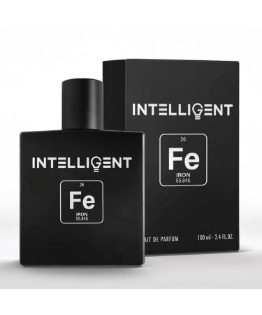 Intelligent Iron | Magnetic Masculine and Timeless | Extrait de Parfum for Men | 3.4 Fl Oz (100 mL)