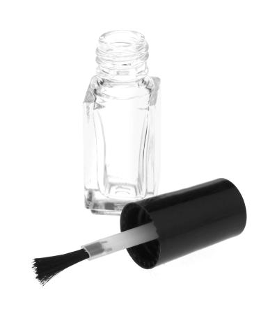10 Empty Square Glass Nail Polish Bottles - Perfect for Nail Art & Varnish Storage - International Shipping Available - Buy Online on GoSupps.com