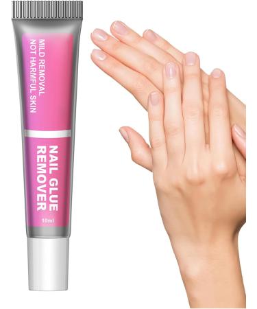 Self-Adhesive Nail Polish Remover | 10ml Gel Nail Glue Remover - Solid Adhesive Remover Cleaning Solution for Home Salon and Travel - Buy Online on GoSupps.com