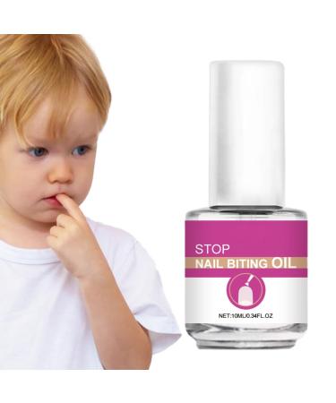 Humdcdy Nail Biting Polish for Kids | Bitter Nail Polish Nail Oil Nail Biter Stopper Bitter Taste No Bite Nail Polish Safe & Effective Solution Stop Biting Nails for Kids