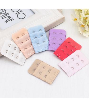 Ewanda store 28 Pcs Women 2 Hook 3 Rows Spacing Bra Extender Strap Bra Extenders Bra Strap Extension for Women - Buy Online on GoSupps.com