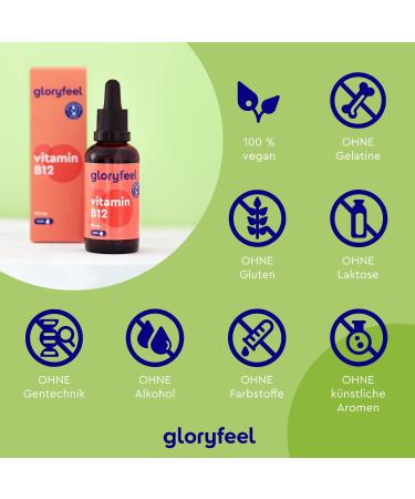 Buy Vitamin B12 500 g Drops - 1250 Doses - High-Dose Methyl & Adenosylcobalamin - Alcohol-Free & Vegan - Laboratory Tested in Germany - Highly Bioavailable - Buy Online on GoSupps.com