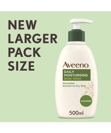 Aveeno 3 Pack Daily Moisturizing Body Lotion (3 x 500ml) Moisturizing Lotion Enriched with Nourishing Colloidal Oatmeal Gentle Body Moisturizer Suitable for - Buy Online on GoSupps.com