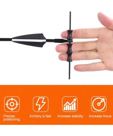 Archery Finger Protection Set - Silicone Bowstring Guard & Tendon Shield for Recurve Archery - 4 Pack - Buy Online on GoSupps.com