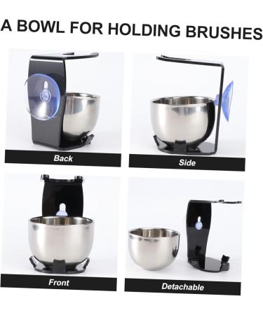 Minkissy Shaving Brush Holder & Razor Stand - Essential Men's Shaving Soap & Cleaning Tools - Buy Online on GoSupps.com