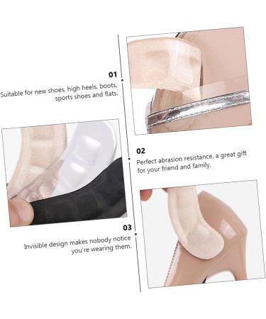 FOMIYES Non-Slip Heel Stickers | 12 Pairs High Heel Cushions for Ultimate Comfort & Grip - Breathable Anti-Slip Pads - Buy Online on GoSupps.com