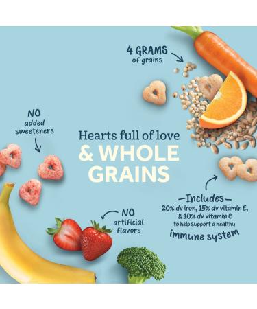Gerber Baby Food Crawler Superfood Hearts Quinoa Strawberry Banana & Broccoli 1.48oz (Pack of 4) - Buy Online on GoSupps.com