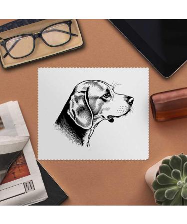 Buy 2 x Beagle Dog Microfiber Cleaning Cloths - Ultra Absorbent & Soft | Perfect for Pet Lovers | International Shipping Available - Buy Online on GoSupps.com