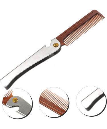 Vintorky Taschenkamm Beard Brush - Premium Beard Care & Salon Quality Face Hairbrush for Men - Buy Online on GoSupps.com