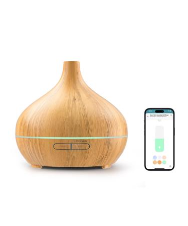 Meross Smart Essential Oil Diffuser WiFi Aroma Diffuser Ultrasonic Compatible with HomeKit Alexa and Google Home BPA Free