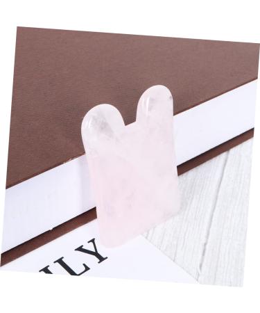 FOMIYES 3pcs Gua Sha Massager Set - Pink Facial & Body Crystal Massage Tools for Rejuvenation | International Shipping Available - Buy Online on GoSupps.com