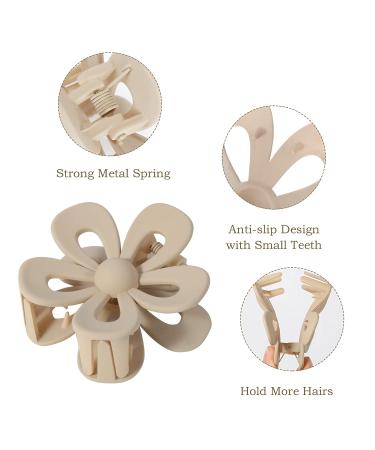 6 Pcs 2.8 Inch Flower Claw Clips for Women - Cute Daisy Hair Clips Set - Buy Online on GoSupps.com