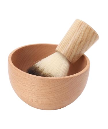 Premium Shaving Brush Bowl Set - Men's Shaving Brush with Polished Soft Bristles for Home & Travel | Buy Online! - Buy Online on GoSupps.com