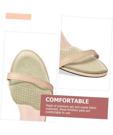 NOLITOY 6 Pairs Forefoot Cushion Pads for Women Gel Shoe Inserts & Foam Insole for Heels | Comfortable High Heel Accessories & Dragonfly Hair Clips - Buy Online on GoSupps.com