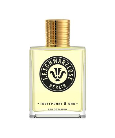 Schwarzlose Treffpunkt 8 UHR - Unisex EDP Spray Fragrance - Long Lasting and Captivating Perfume with Mango Ginger Sage Clary and Vetiver - Body Spray with Aromatic and Fruity Scent - 1.7 oz