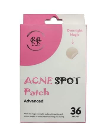 Acne Spot Patch - Hydrocolloid Blemish Treatment | Vegan Cruelty-Free & Advanced Adhesion - 36 Patches - Buy Online on GoSupps.com