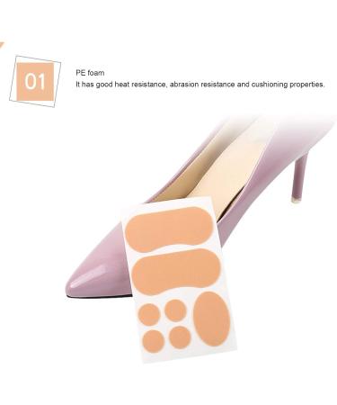 Heel Stickers - Foot Protection & Pain Relief | Waterproof Slip-Resistant Corn & Callus Remover | 15 Sheets of PE Foam Foot Care - Buy Online on GoSupps.com