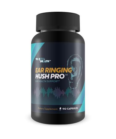 Ear Ringing Hush Pro - Tinnitus Relief for Ringing Ears - Hearing Support Supplement - Support Reduced Swelling & Improved Circulation for Ear Ringing Relief - Natural Formula Ear Ringing Pills