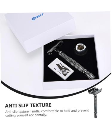 Buy Ipetboom Manual Safety Razor Set for Women - Stainless Steel Double Edge Razors - Chrome-Plated Alloy Hand Razor - Perfect for Smooth Shaving - Buy Online on GoSupps.com