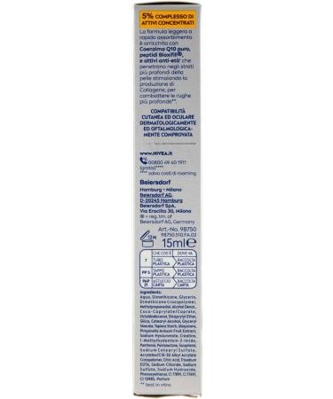 NIVEA Q10 Expert Anti-Wrinkle Serum Treatment Concentrate (15 ml) Firming serum that visibly reduces wrinkles and expression lines filling serum - Buy Online on GoSupps.com