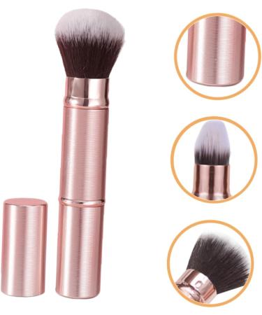 Beavorty Double-ended Makeup Brush Cosmetic Powder Brush Concealer Brush Makeup Blending Brush Makeup Sponge Powder Blush Brush Women Makeup Tool Rose Gold Travel Artificial Fiber Paint - Buy Online on GoSupps.com