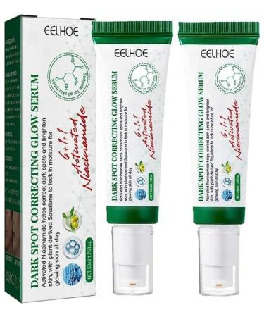 (Must - Have) 2 Jar Dark Spot Correcting Glow Serum Face Skin Serum for Dark Spot Treatment Hydration Moisturizing Lotion Improves Skin Skin