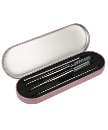 TMISHION Professional Eyelash Extension Tweezers Storage Box Tweezers Organizer Eyelash Makeup Tool Pink
