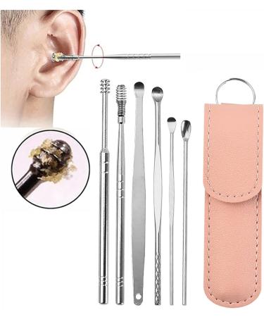 Innovative 6-in-1 Earwax Removal Kit for Women - Reusable Ear Cleaner Tool Set - Buy Online on GoSupps.com