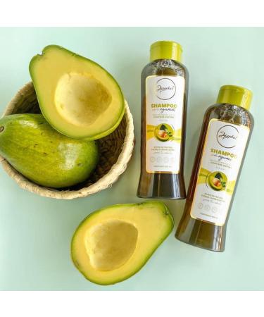 Shampoo de aguacate y acondicionador de argan (2 pack) contiene biotina y no tiene sal Shampoo de aguacate anyeluz acondicionador de argan Anyeluz - Buy Online on GoSupps.com