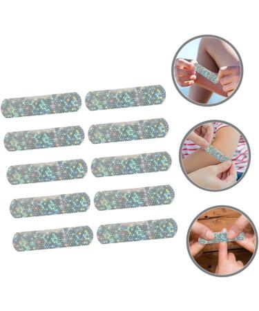 FRCOLOR 20 Pcs Kids Glitter Bandages - Cute Small Fabric Patches for Daily Use | International Shipping Available - Buy Online on GoSupps.com