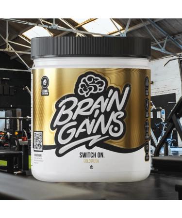 Brain Gains Switch On Original (225g) Gold Rush - Buy Online on GoSupps.com