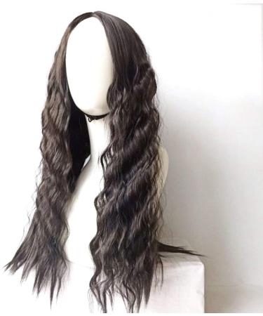 Saupa Curly Human Hair Lace Front Wig | Water Wave Brazilian Real Hair Wig for Black Women | Adjustable & Baby Hair Included - Buy Online on GoSupps.com