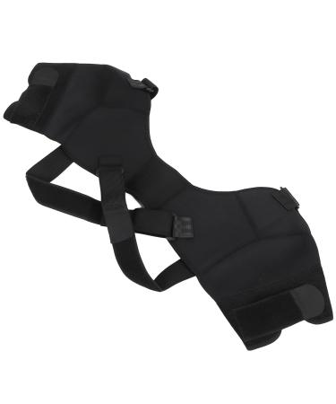 Double Shoulder Support Brace | ANGGREK Nylon Shoulder Protector for Pain Relief & Posture Correction (M) - International Shipping Available - Buy Online on GoSupps.com