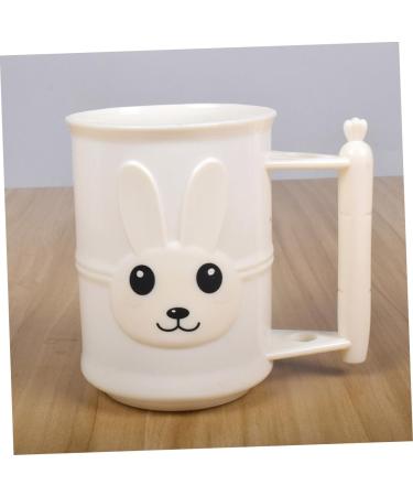 Buy Zerodeko 3pcs Cartoon Toothbrush Mug Set | Cute White Cups for Kids - International Shipping Available - Buy Online on GoSupps.com