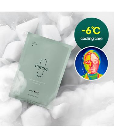 Post Mask (Pack of 10) - Korean Skin Care Sheet Mask for Intensive Cooling & Soothing | 100% Bamboo Cellulose Hydrating Essence - International Shipping Available - Buy Online on GoSupps.com