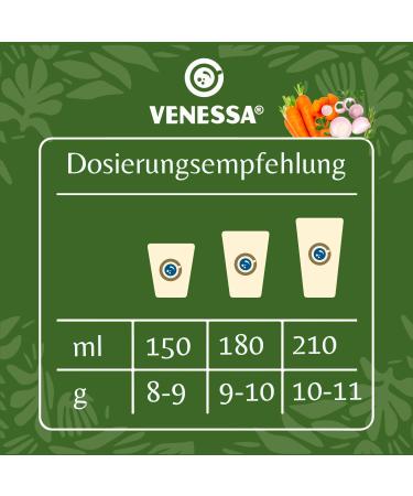 VENESSA VVS1 Vegetable soup 10 x 1 kg Fresh and fine Natural vegetable taste Soluble without lumps Suitable for all coffee machines Vending offices authorities - Buy Online on GoSupps.com