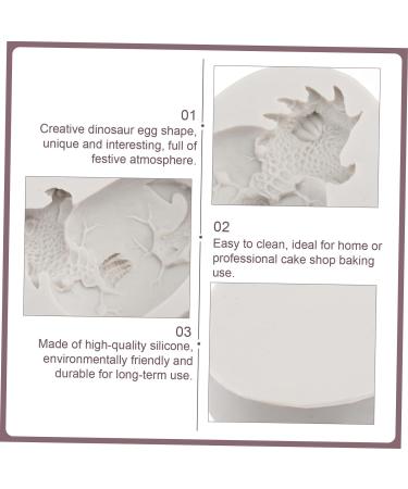 LALAFINA Chocolate Mould Dragon Silicone Molds Easter Lamb Chocolate Silicone Molds Easter Sugar Molds Pink Bunny Ears Easter Egg Mold Easter Fondant Mold Cake Crayon White - Buy Online on GoSupps.com