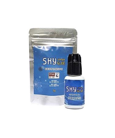 Eyelash Glue Eyelash Extension SKY Adhesive Glue S+ Eyelash EXtension Eyelashes (5ml AL Pouch)