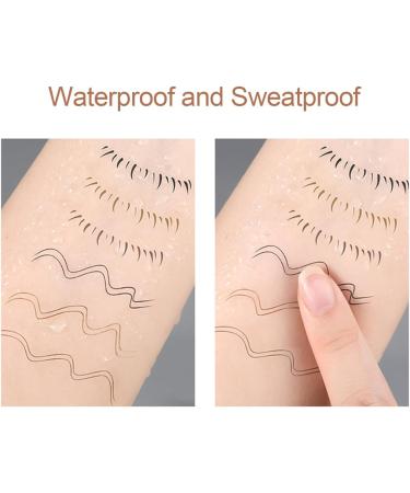 Cooklesa Eyebrow Long-Lasting Natural 3D Waterproof Microblading Eyebrow Pencil Cooklesa Upgraded Natural Waterproof Eyebrow Pen with Microfine Tip (Gray brow-2pcs) - Buy Online on GoSupps.com