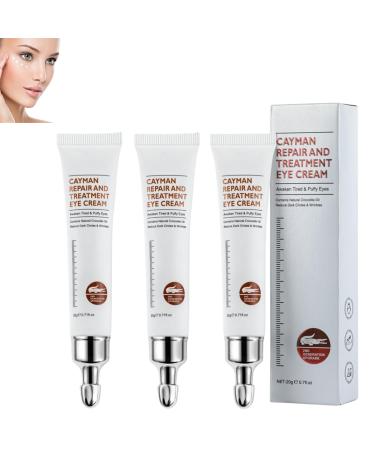 Crocodile Anti-Aging Eye Cream, Anti-Wrinkle Eye Cream, Moisturizing Repair Eye Cream, Contains Natural Crocodile Oil, Reduces Under-Eye Bags,