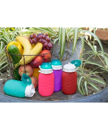 Squeasy Snacker 160ml - Reusable Silicone Baby Food Pouch | BPA PVC & Phthalate Free - Buy Online on GoSupps.com