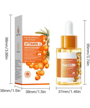 Crsetmyth 2 pieces vitamin C essence for face essence vitamin C for skin moisturizing nourishing facial serum with vitamin C skin lightening and firming essence plumps the skin - Buy Online on GoSupps.com