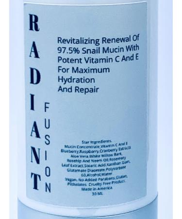 Revitalizing Snail Mucin Serum - 97.5% Pure with Vitamin C & E for Maximum Hydration | Shop Internationally - Buy Online on GoSupps.com