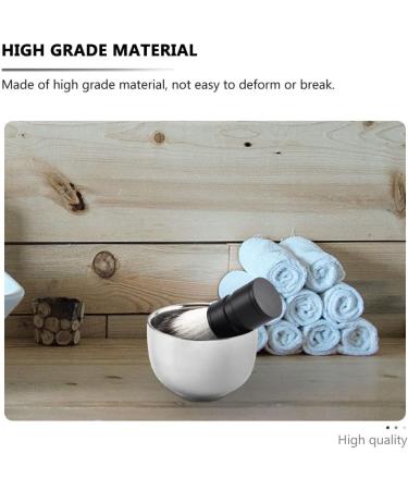 Frcolor Stainless Steel Shaving Bowl for Razor Brush & Foam | Durable Impact Bowl Mug for Men | Perfect Shaving Tool & Accessory - Buy Online on GoSupps.com