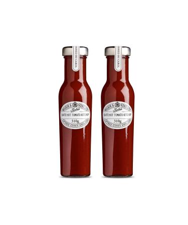 Multi Tiptree Quite Pack of 2 Hot Tomato Ketchup 310g