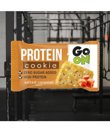 Go On Nutrition Protein Biscuit (50g) Salted Caramel - Buy Online on GoSupps.com
