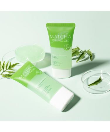 Matcha Peeling Gel - Deep Cleansing Exfoliating Gel for Face & Body | Shrink Pores Hydrate & Improve Skin Tone - 60g - Buy Online on GoSupps.com