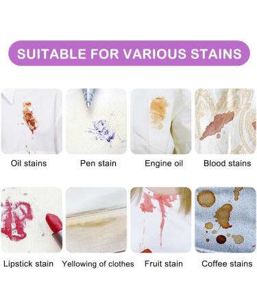 Active Enzyme Laundry Stain Remover Garment Stubborn Stain Cleaner Oil Remover Clothes Stain Remover Cleaner Emergency Stain Rescue Stain Remover 120ml - Buy Online on GoSupps.com