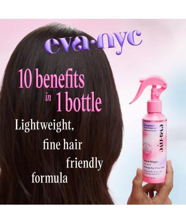 Eva NYC Mane Magic 10-in-1 Primer 5.4 fl oz | Heat Protectant Fine Hair | Sulfate, Paraben, Phthalate-Free - Buy Online on GoSupps.com